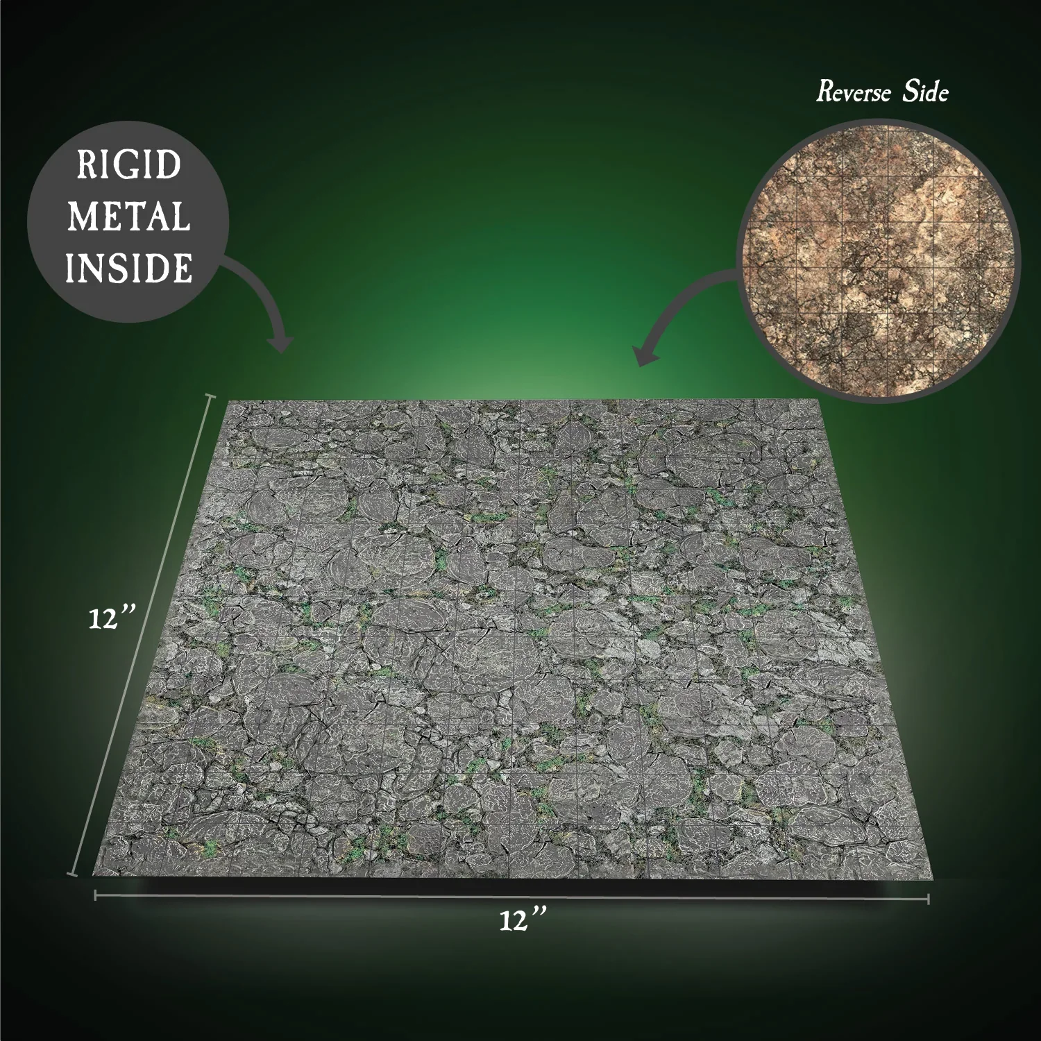 12" x 12" Dual-Sided Terrain Trays - Available in Multiple Styles - Image 11