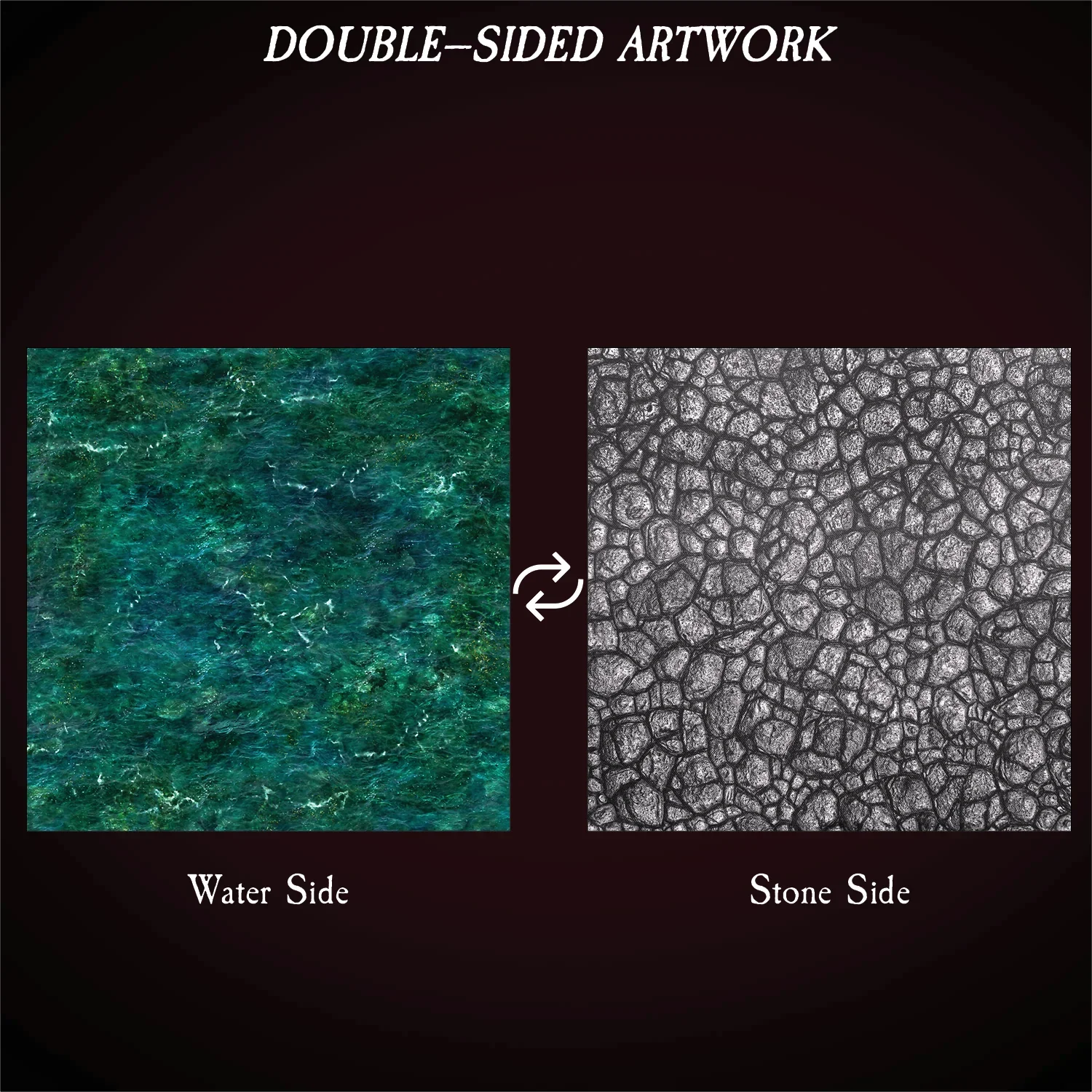 12" x 12" Dual-Sided Terrain Trays - Available in Multiple Styles - Image 29