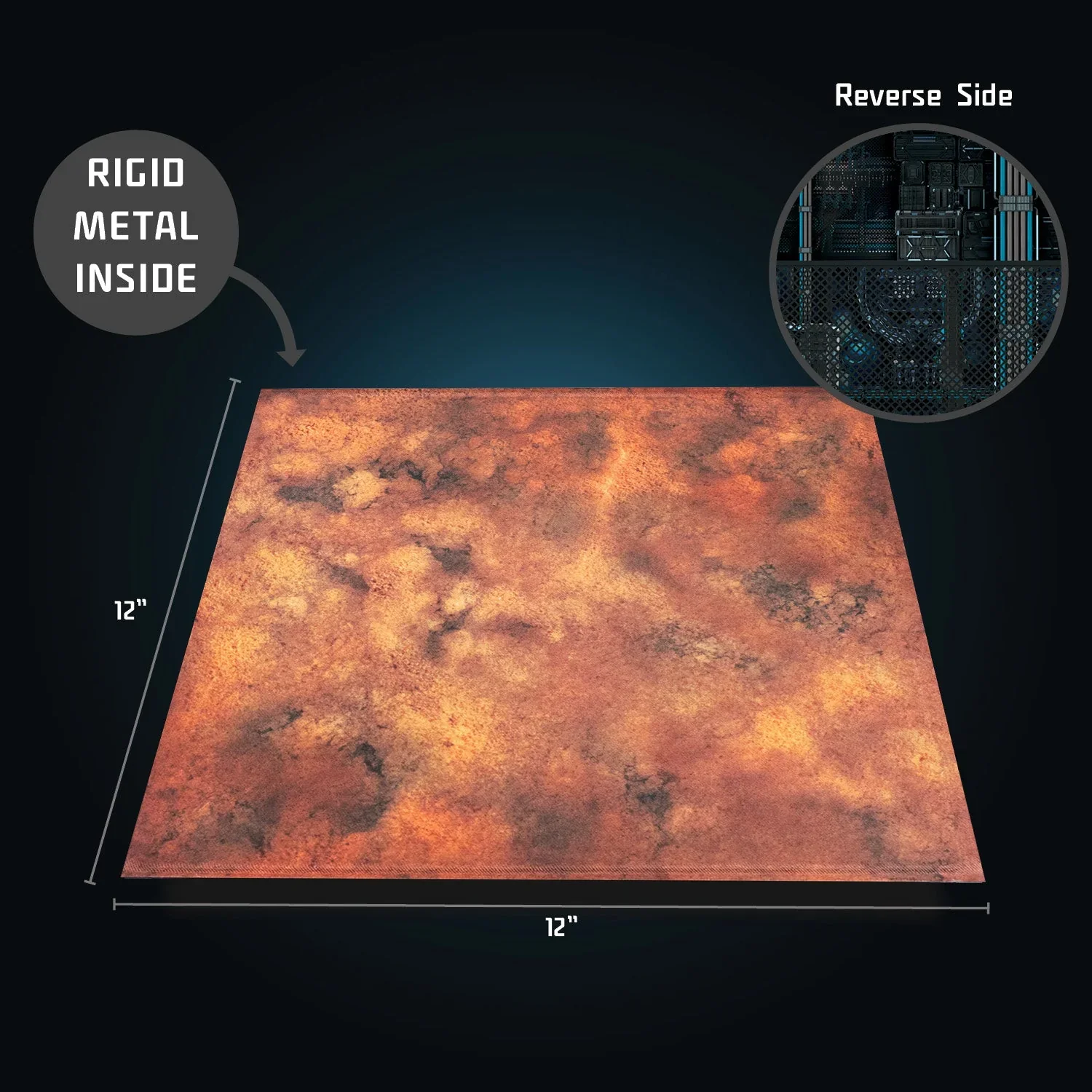 12" x 12" Dual-Sided Terrain Trays - Available in Multiple Styles - Image 3