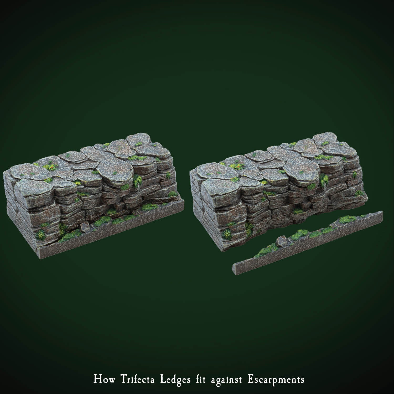 Escarpments - Straights (Painted) - Image 4