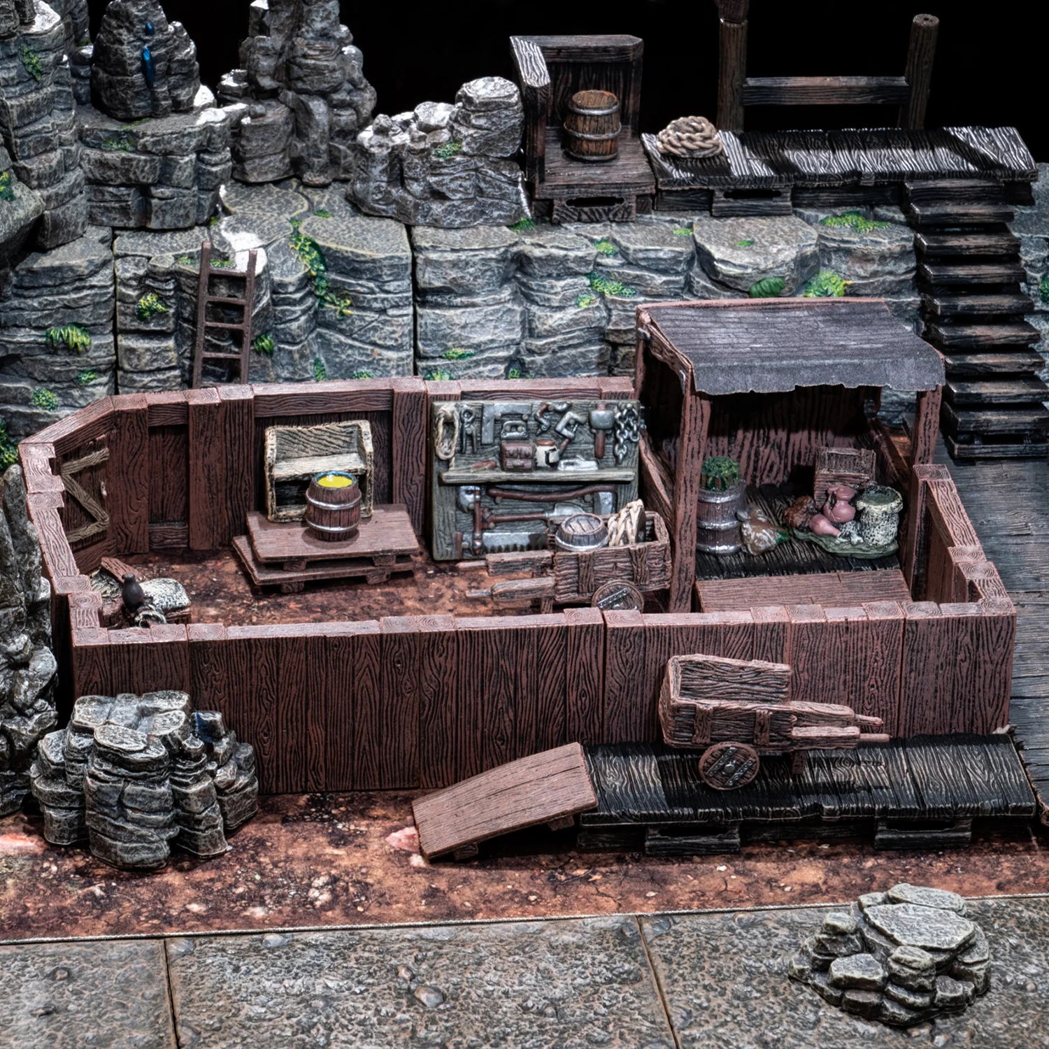 Battleboard Single 12"x12": Packed Dirt - Image 4