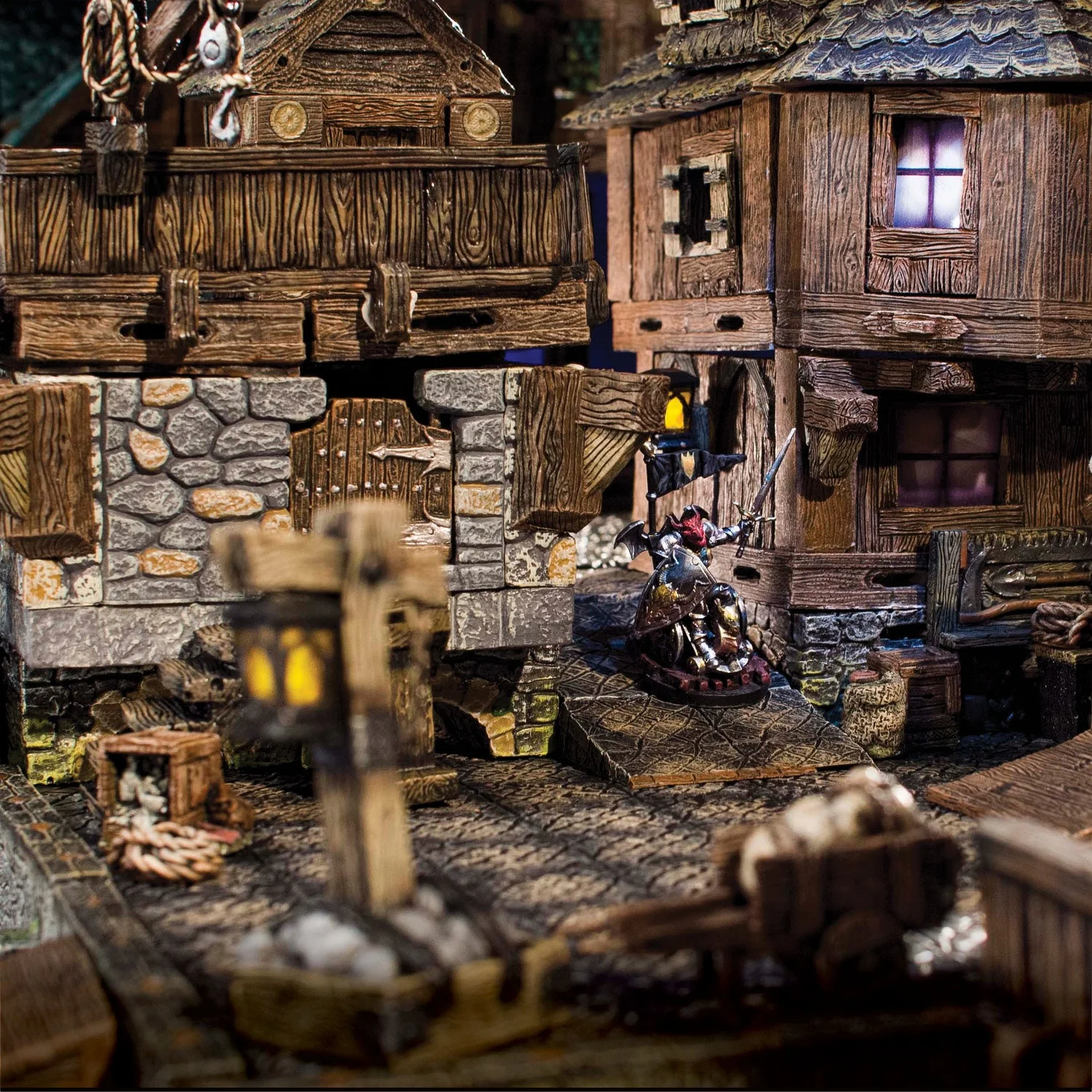 Sculpted Battleboard 12"x12": Lowtown Cobblestone - Image 3