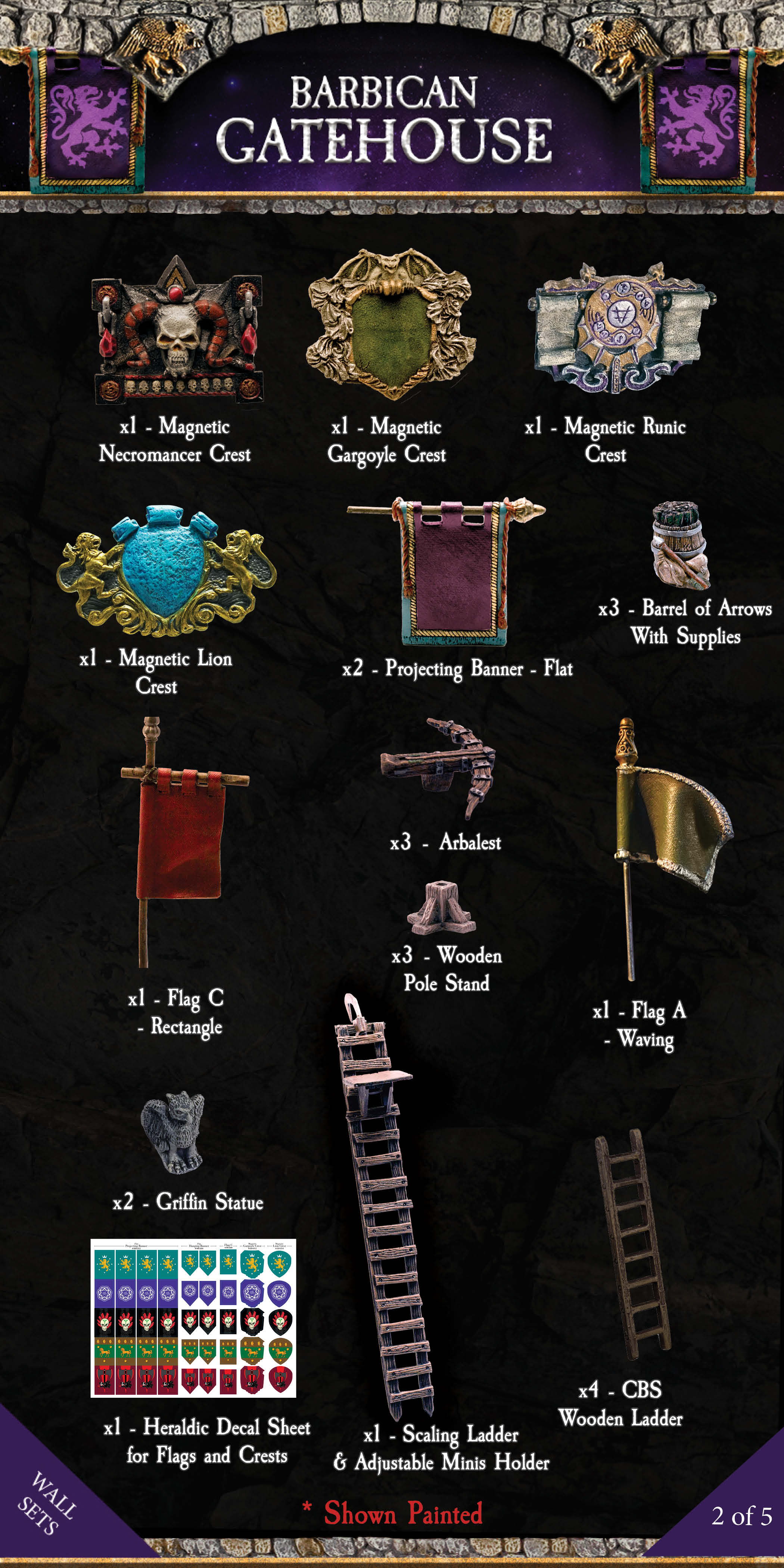 Barbican Gatehouse (Unpainted) - Image 4