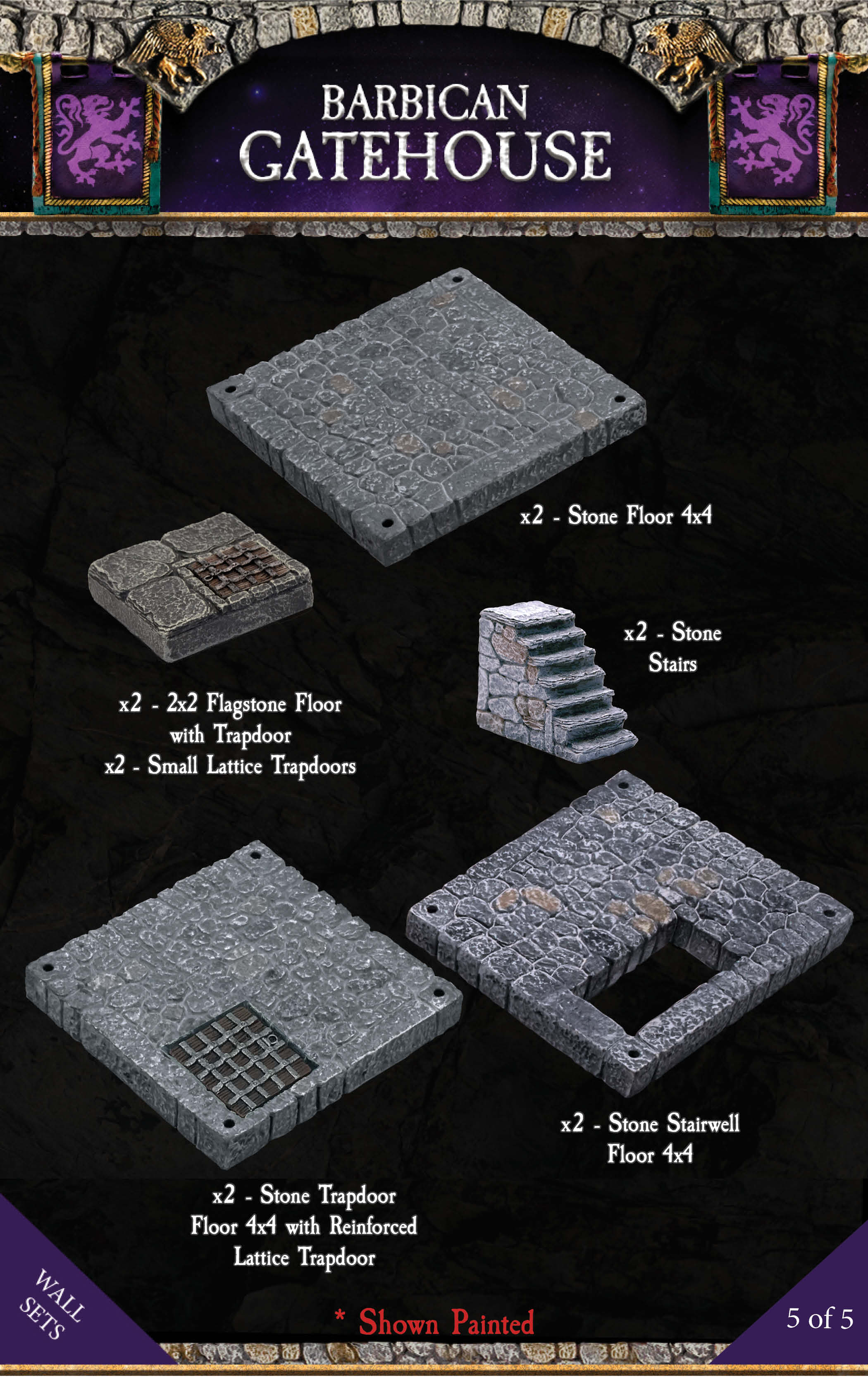 Barbican Gatehouse (Unpainted) - Image 7