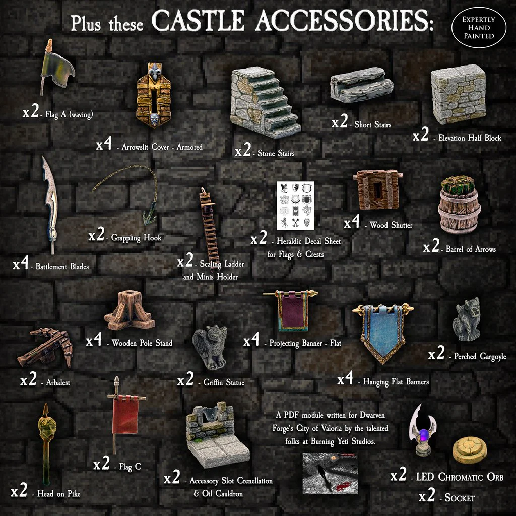 Castle Set (Painted) - Image 3