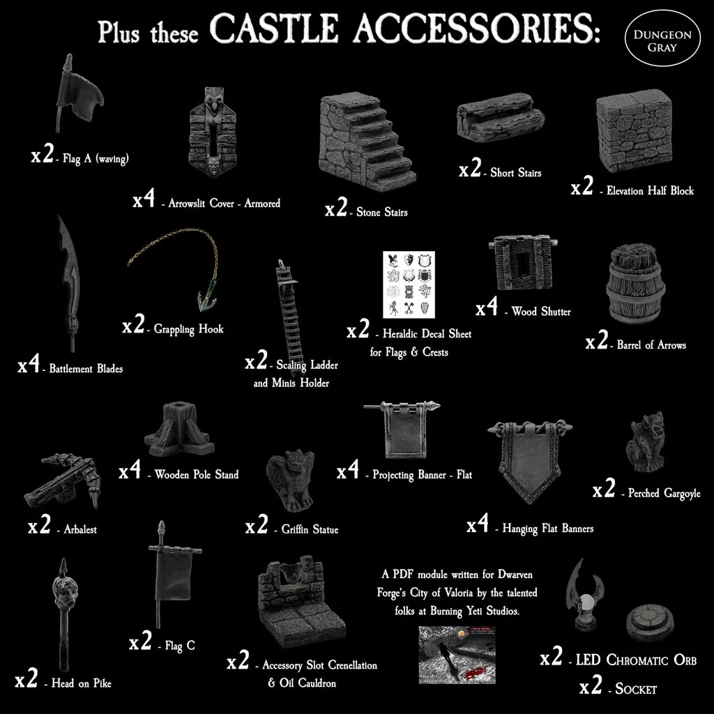 Castle Set (Unpainted) - Image 3