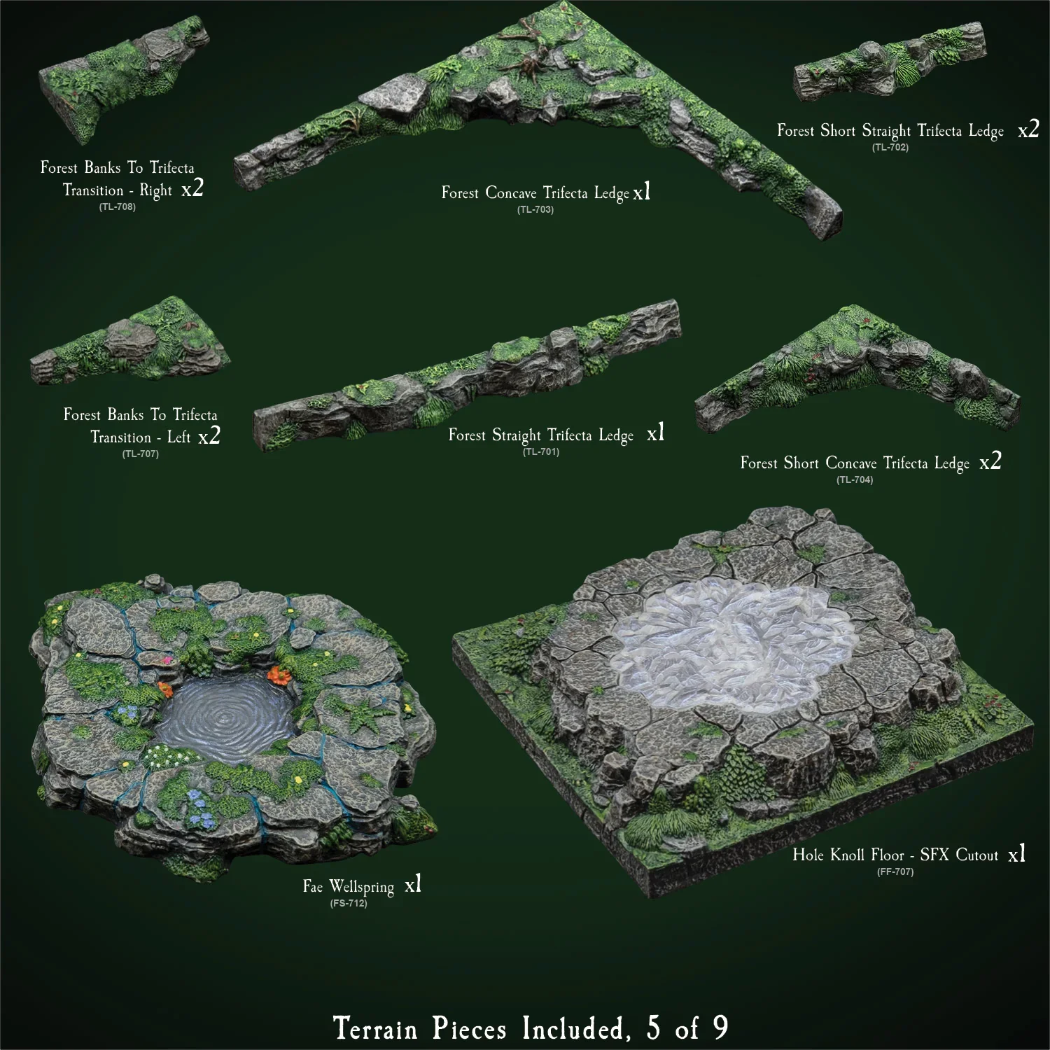 Forest Mega Build - "Titanstooth Glade" (Painted) - Image 6