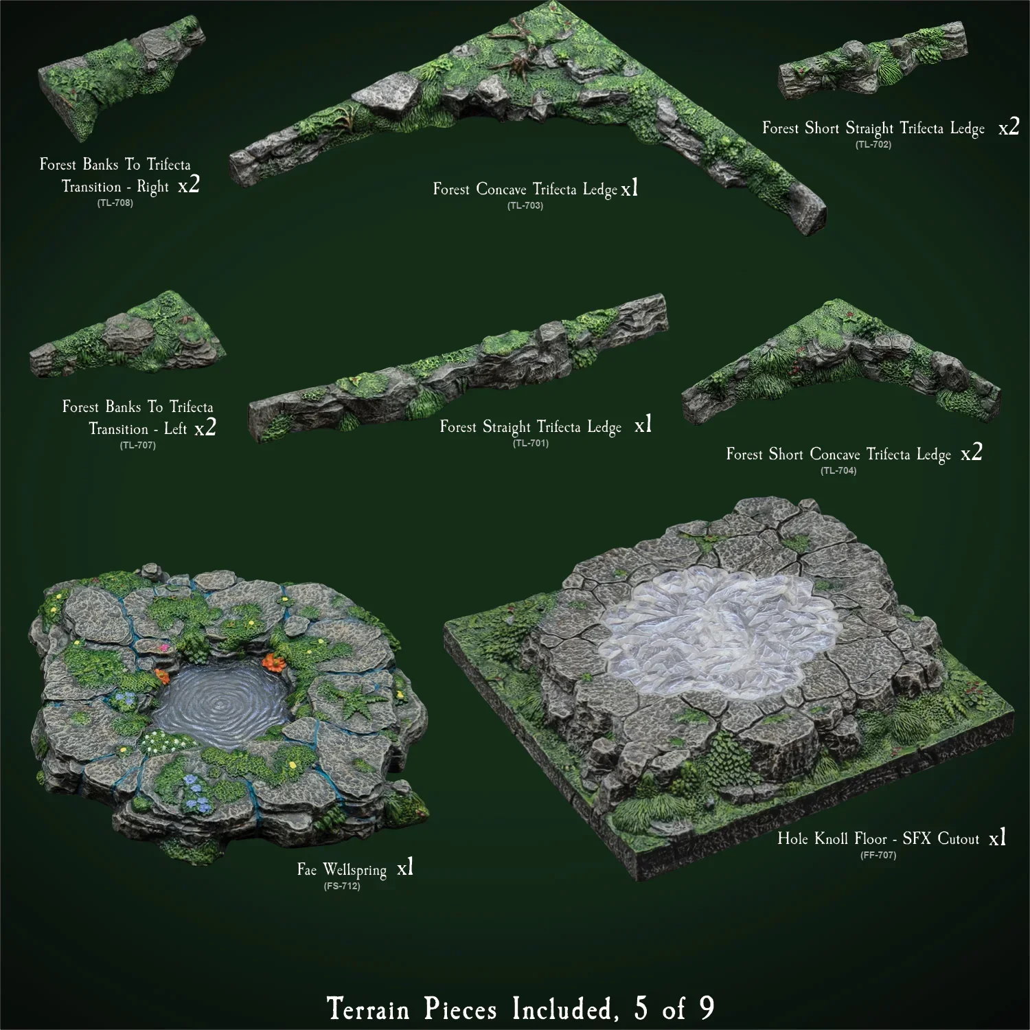 Forest Mega Build - "Titanstooth Glade" (Unpainted) - Image 6