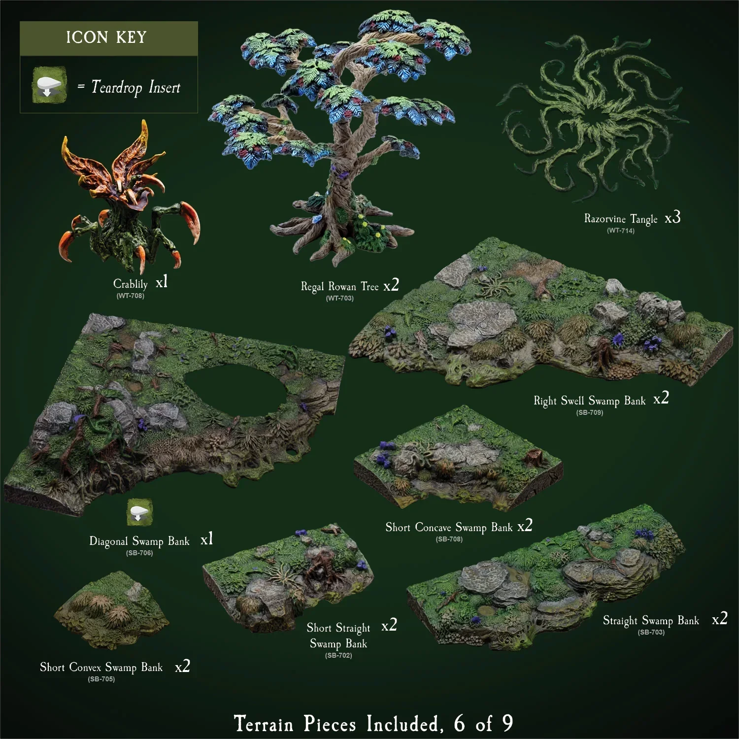Forest Mega Build - "Titanstooth Glade" (Unpainted) - Image 7