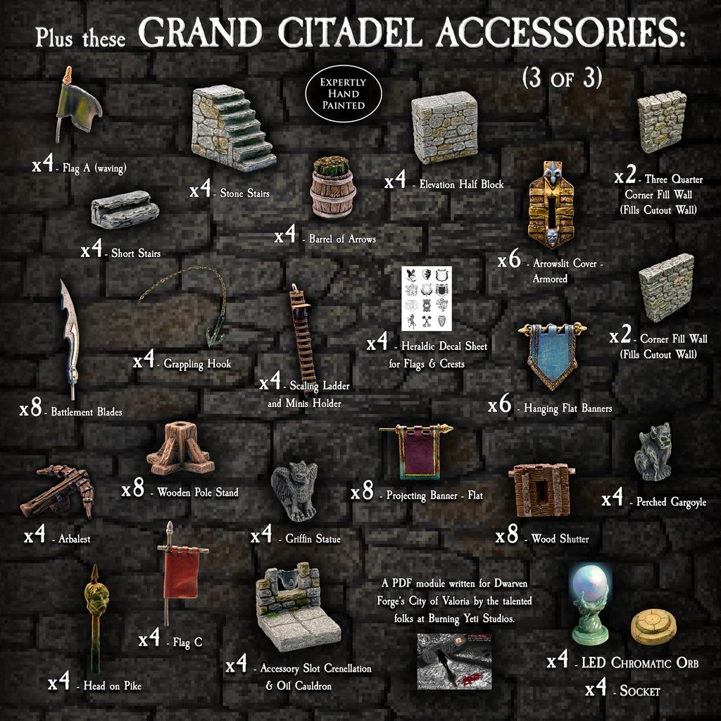 Grand Citadel Set (Painted) - Image 4