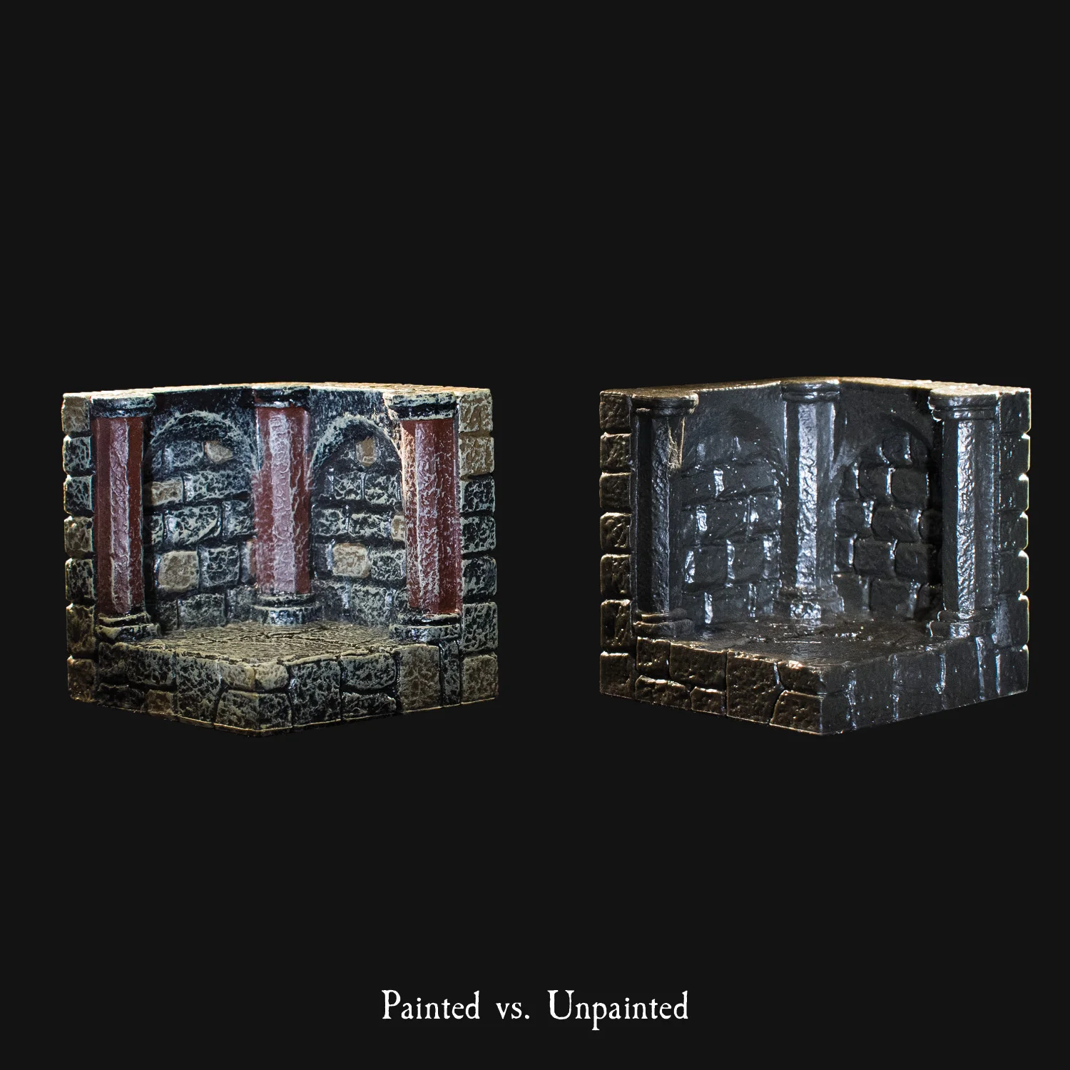 Angled Ledges (Unpainted) (NO anchor magnets) - Image 4