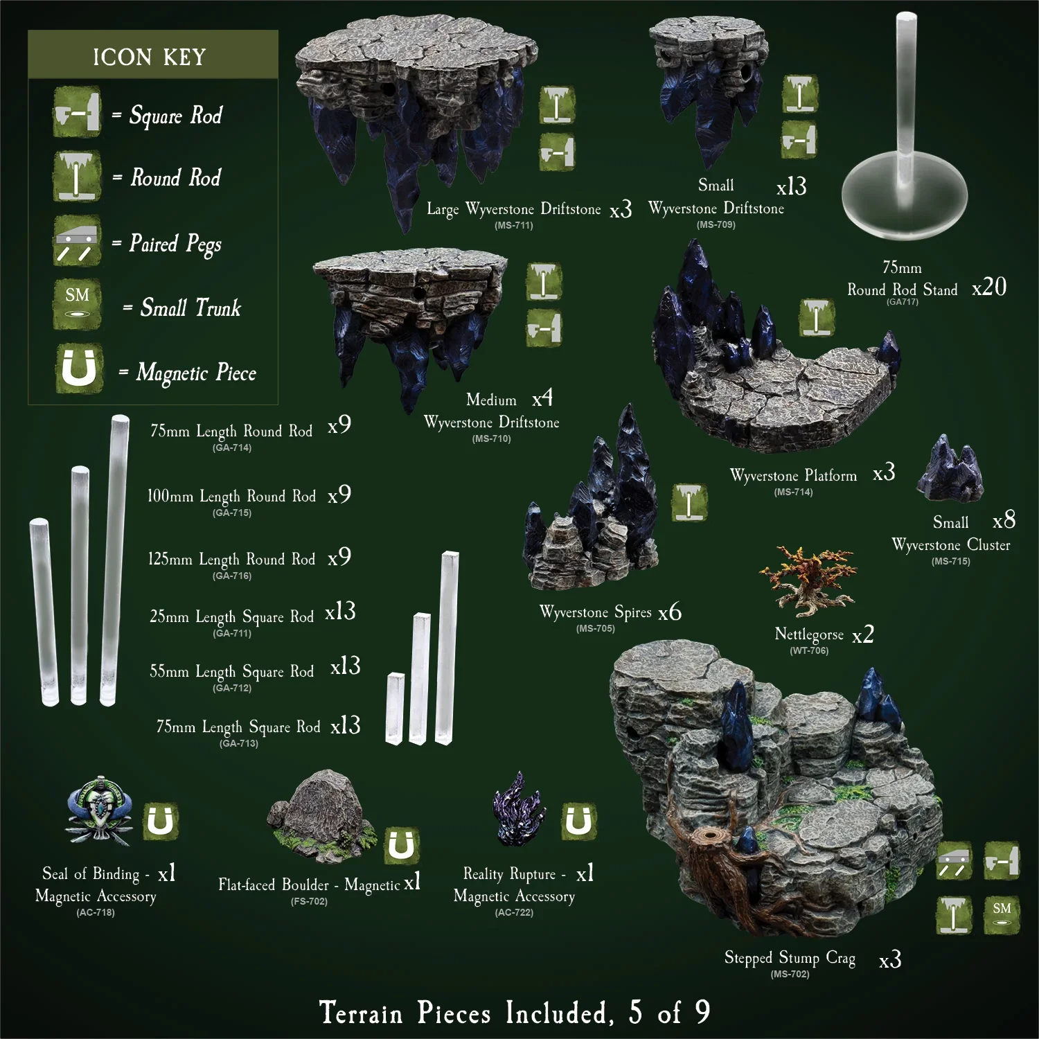 Mountain Mega Build - "Wyverstone Peak" (Painted) - Image 6