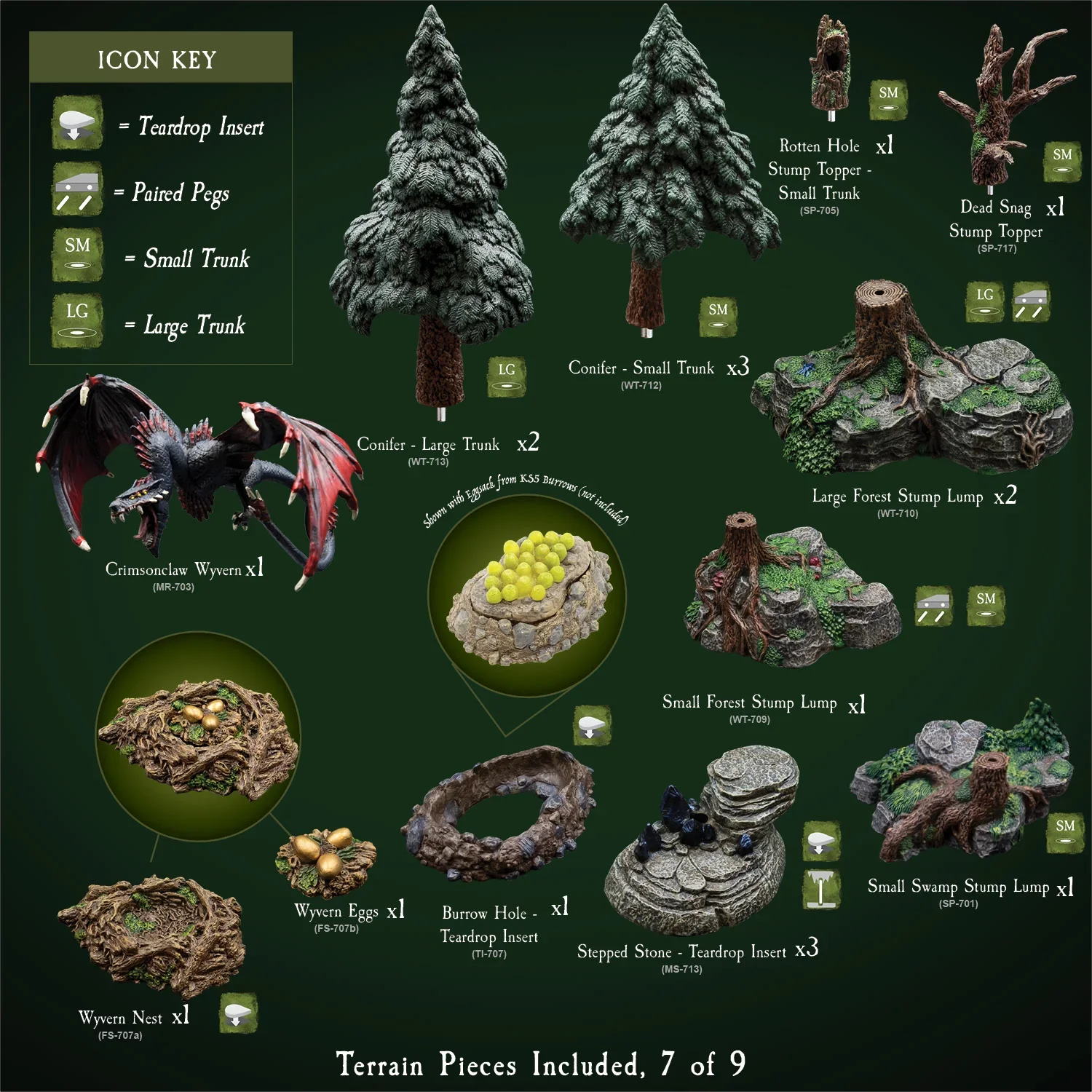 Mountain Mega Build - "Wyverstone Peak" (Painted) - Image 8