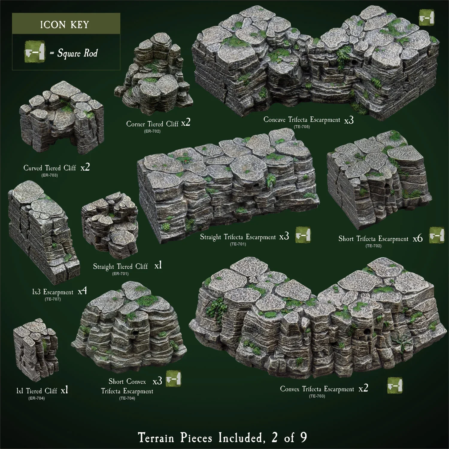 Mountain Mega Build - "Wyverstone Peak" (Unpainted) - Image 3