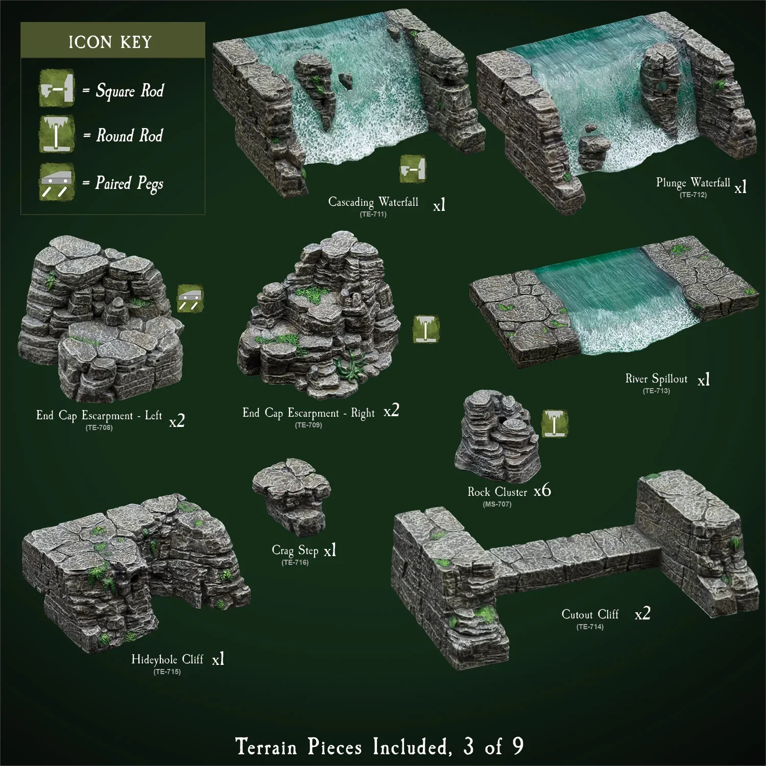 Mountain Mega Build - "Wyverstone Peak" (Unpainted) - Image 4