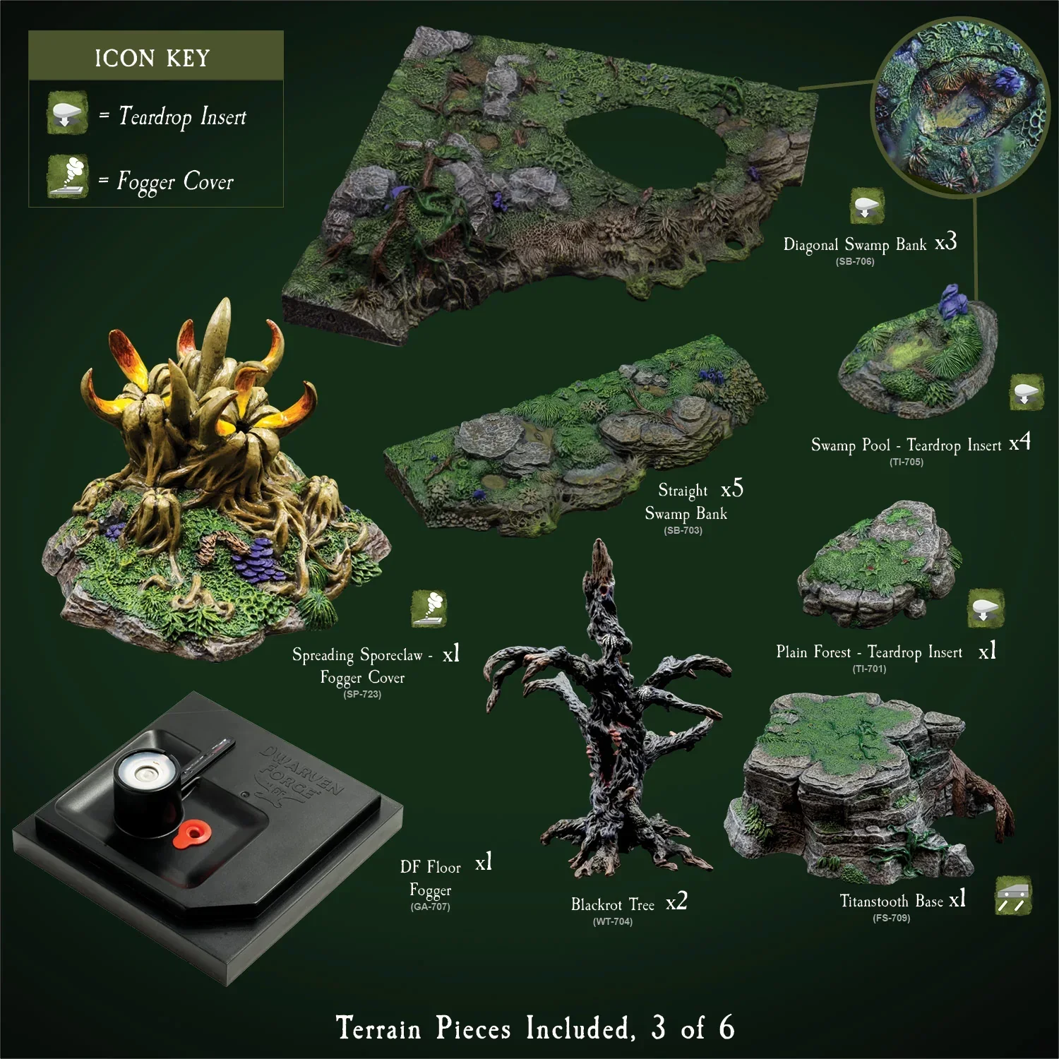 Swamp Mega Build - "Sorrow Isle" (Unpainted) - Image 4