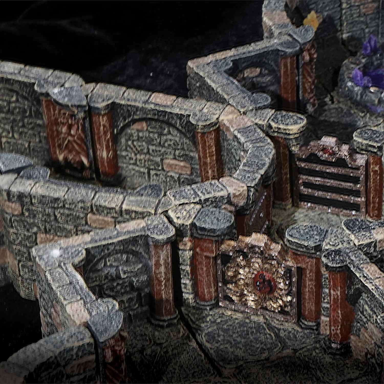 Vaulted Diagonal Walls (Unpainted) (NO anchor magnets) - Image 3