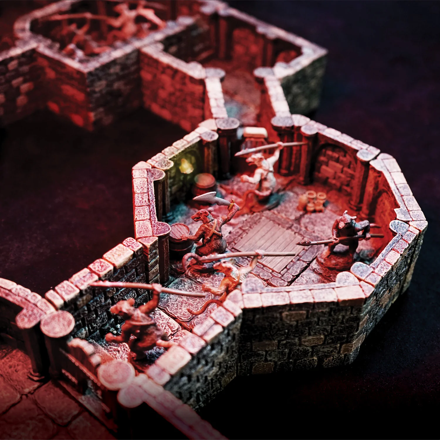 Vaulted Diagonal Walls (Unpainted) (NO anchor magnets) - Image 4