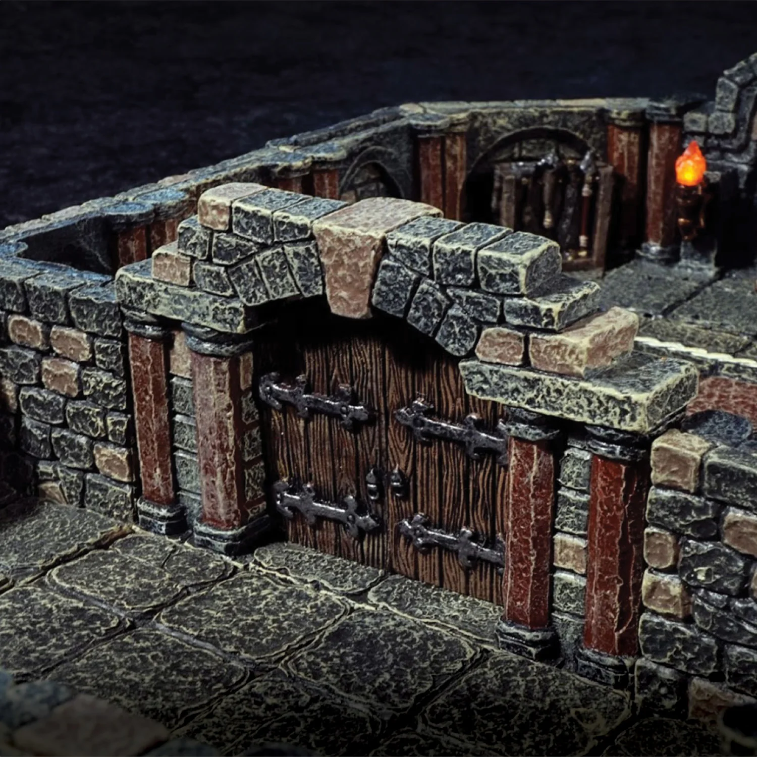 Vaulted Double Doors (NO Anchor Magnets) (Unpainted) - Image 3